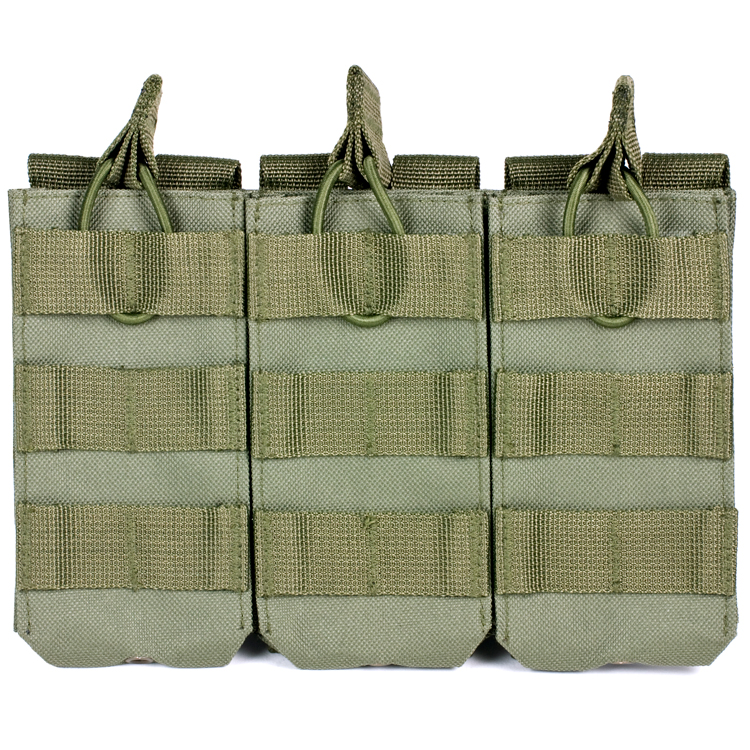 Picture of NC Star V786047 Vest Ar Triple Mag Pouch - Green