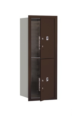 Salsbury 3710S-2PZFP 4C Horizontal Mailbox Includes Master Commercial Locks - 10 Door H