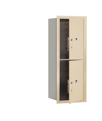 Salsbury 3710S-2PSFP 4C Horizontal Mailbox Includes Master Commercial Locks - 10 Door H