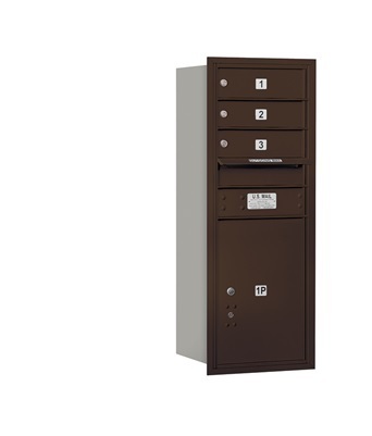 Salsbury  4C Horizontal Mailbox 10 Door High Unit - 37.50 Inches - Single C