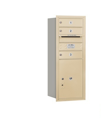 Salsbury  4C Horizontal Mailbox Includes Master Commercial Lock - 10 Door Hi