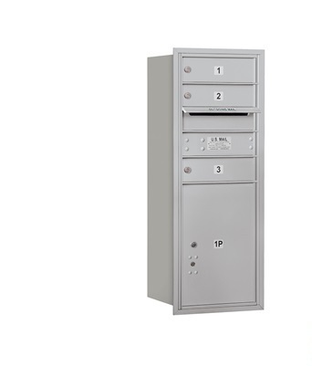 Salsbury 3710S-03ARP 4C Horizontal Mailbox Includes Master Commercial Lock - 10 Door Hi