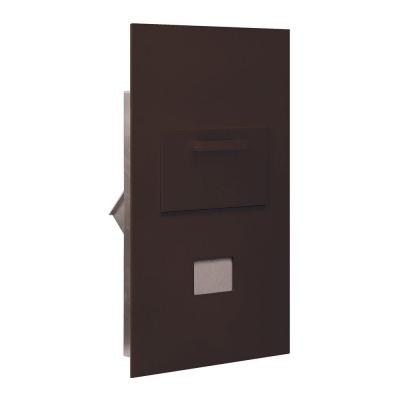 Salsbury Salsbury Collection Unit For 6 Door High 4Bplus Mailbox Units - Bronze - Rear Loading - Private Access
