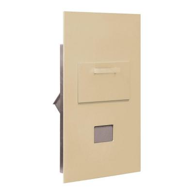 Salsbury  Salsbury Collection Unit For 6 Door High 4Bplus Mailbox Units - Sandstone - Rear Loading - Private Access