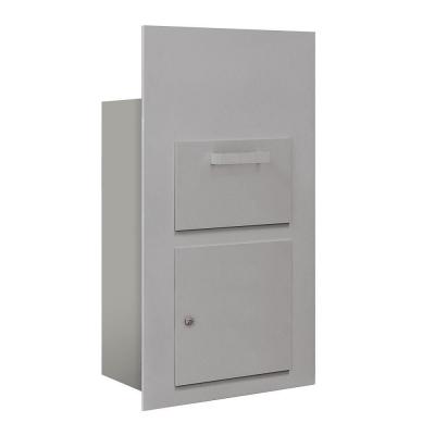 Salsbury Salsbury Collection Unit Includes Master Commercial Lock - For 6 Door High 4Bplus Mailbox Units - Aluminum - Front Loading - Private Access