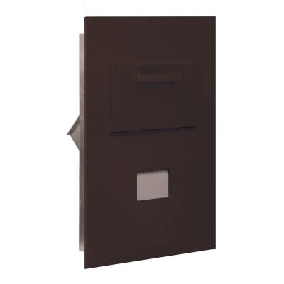 Salsbury  Salsbury Collection Unit For 5 Door High 4Bplus Mailbox Units - Bronze - Rear Loading - Private Access