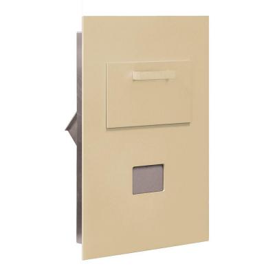 Salsbury 3600C5-SRP Salsbury Collection Unit For 5 Door High 4Bplus Mailbox Units - Sandstone - Rear Loading - Private Access