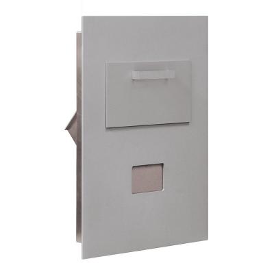 Salsbury 3600C5-ARU Salsbury Collection Unit For 5 Door High 4Bplus Mailbox Units - Aluminum - Rear Loading - Usps Access