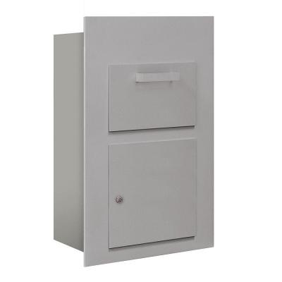 Salsbury Salsbury Collection Unit Includes Master Commercial Lock - For 5 Door High 4Bplus Mailbox Units - Aluminum - Front Loading - Private Access