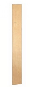 Salsbury Front Filler Vertical - 9 Inches Wide For Designer Wood Locker - Maple