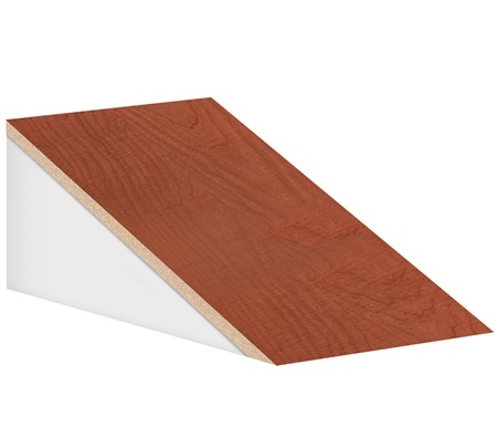Salsbury  Sloping Hood For 21 Inch Deep Designer Wood Locker - Cherry