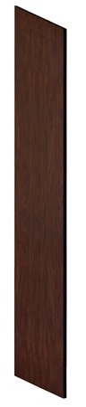 Salsbury  Side Panel For 21 Inch Deep Designer Wood Locker - Mahogany