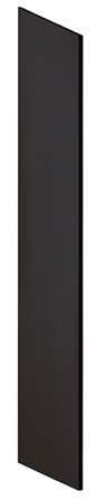 Salsbury  Side Panel For 21 Inch Deep Designer Wood Locker - Black