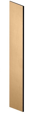 Salsbury Side Panel Open Access Designer Wood Locker - Maple - 24 Inches Deep