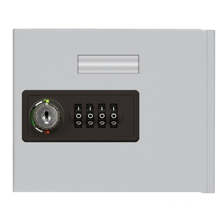 Salsbury 19951C-ALM Replacement Door With Resettable Combination Lock Standard A Size - For Cell Phone Locker - Aluminum