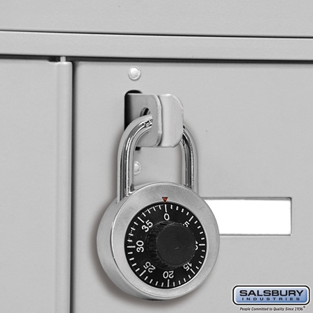 Salsbury  Combination Padlock With Built-In Hasp