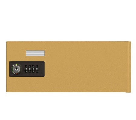 Salsbury Replacement Door With Resettable Combination Lock Standard B Size - Gold