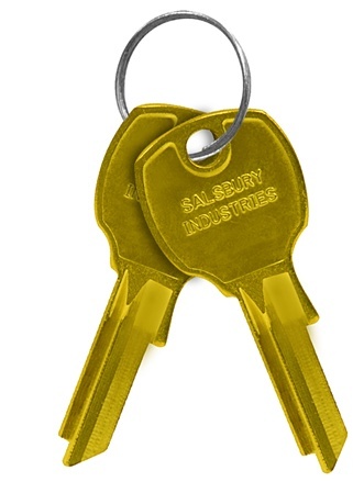 Picture of Salsbury 1199 Universal Key Blanks For Universal Locks - Box Of - 50