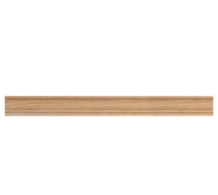 Salsbury  Crown Molding For Solid Oak Executive Wood Lockers - Six - 6 Foot Length With Straight Edges - Light Oak