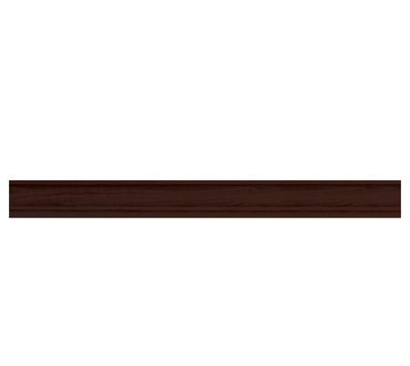 Salsbury 11156DRK Crown Molding For Solid Oak Executive Wood Lockers - Six - 6 Foot Length With Straight Edges - Dark Oak