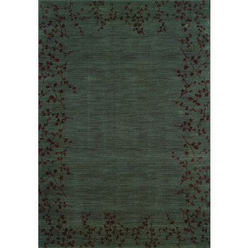 Picture of Oriental Weavers Allure 004D1 10x13  Rectangle - Blue/ Brown-Nylon
