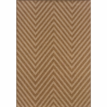 Oriental Weavers Karavia 1330X 2x4 Rectangle - Tan/ Tan-Polypropylene