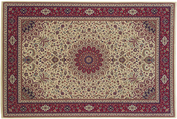 Oriental Weavers Ariana 095J3 2x3 Rectangle - Ivory/ Red-Polypropylene