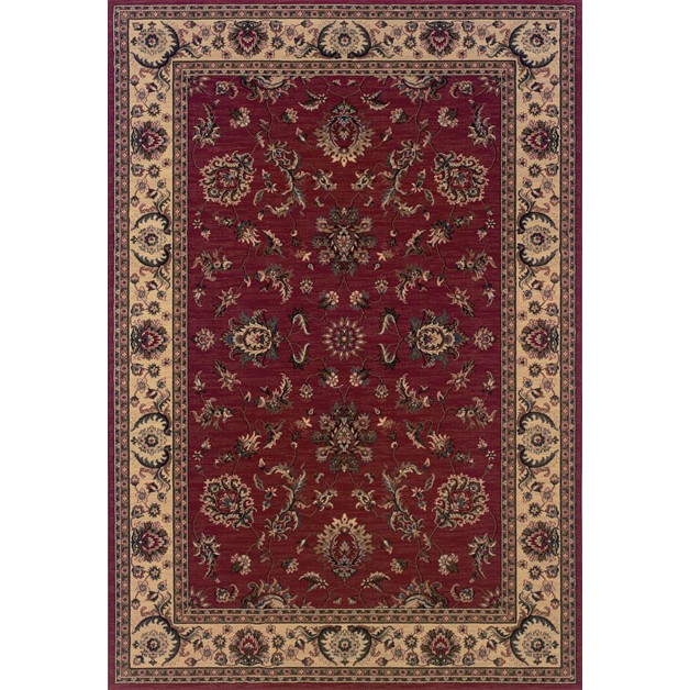 Oriental Weavers Ariana 311C3 2x8  Runner - Red/ Ivory-Polypropylene