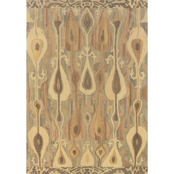 Picture of Oriental Weavers Anastasia 68001 2x8  Runner - Sand/ Ivory-100% Wool