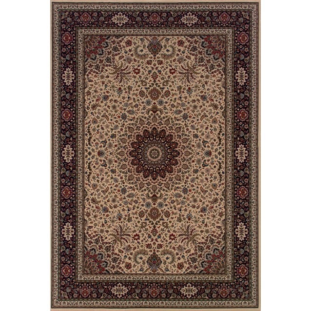 Picture of Oriental Weavers Ariana 095I8 2x9  Runner - Ivory/ Black-Polypropylene