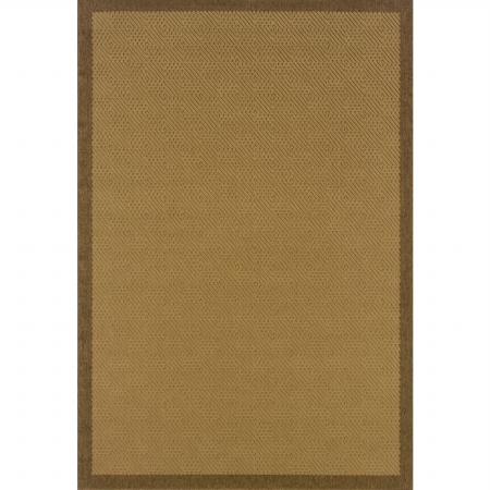 Picture of Oriental Weavers Lanai 525D7 8x11  Rectangle - Beige/ Brown-Polypropylene