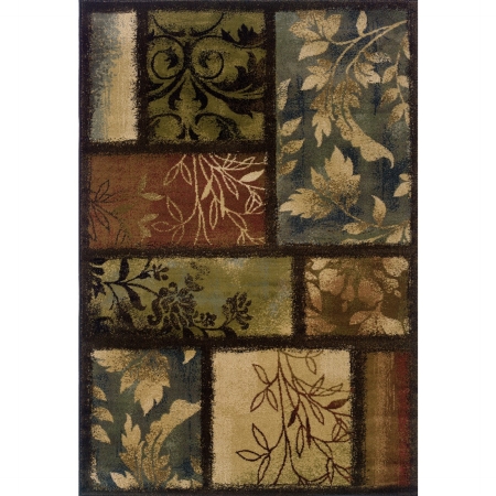 Oriental Weavers Hudson 1699G 5x8 Rectangle - Brown/ Brown-Polypropylene