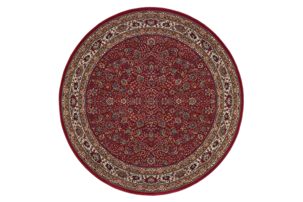 Picture of Oriental Weavers Ariana 113R3 6&apos; Round  Round - Red/ Ivory-Polypropylene