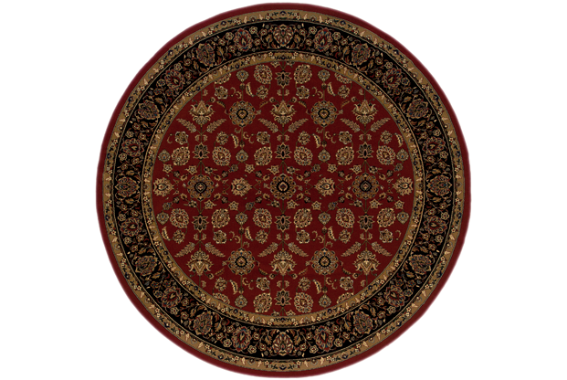 Picture of Oriental Weavers Ariana 271C3 6&apos; Round  Round - Red/ Black-Polypropylene