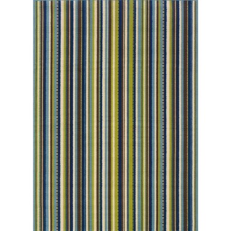 Picture of Oriental Weavers Caspian 1004X 9x13  Rectangle - Blue/ Brown-Polypropylene