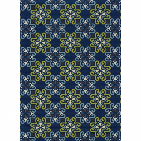 Picture of Oriental Weavers Caspian 3331L 9x13  Rectangle - Blue/ Blue-Polypropylene