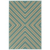 Picture of Oriental Weavers Riviera 4589J 9x13  Rectangle - Blue/ Navy-Polypropylene