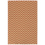 Picture of Oriental Weavers Riviera 4593P 9x13  Rectangle - Ivory/ Orange-Polypropylene