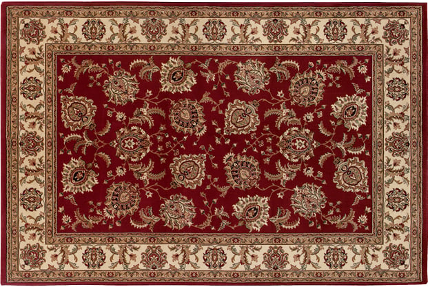 Picture of Oriental Weavers Ariana 117C3 5x8  Rectangle - Red/ Ivory-Polypropylene