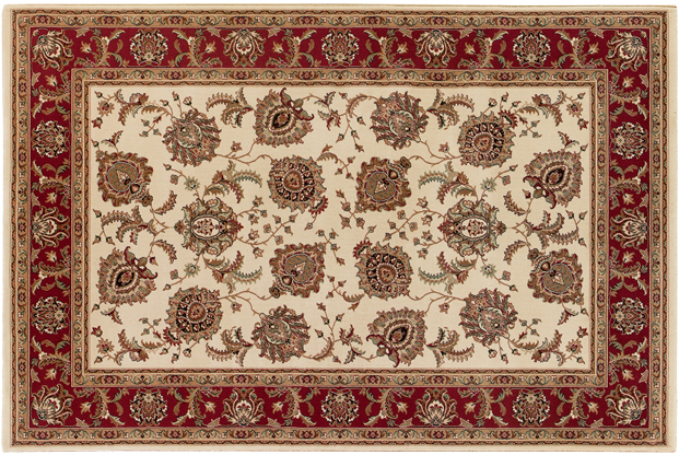Picture of Oriental Weavers Ariana 117J3 5x8  Rectangle - Ivory/ Red-Polypropylene