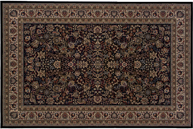 Picture of Oriental Weavers Ariana 213K8 5x8  Rectangle - Black/ Ivory-Polypropylene