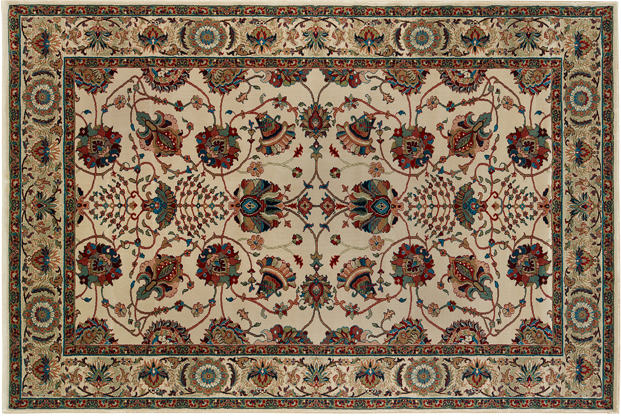 Oriental Weavers Ariana 431O3 5x8  Rectangle - Ivory/ Red-Polypropylene