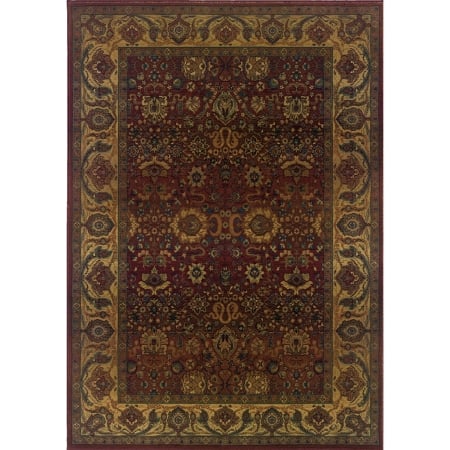 Picture of Oriental Weavers Kharma 332C4 5x8  Rectangle - Red/ Gold-Polypropylene