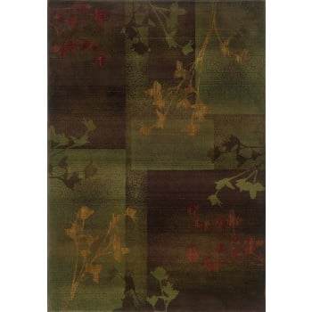 Picture of Oriental Weavers Kharma Ii 1048D 5x8  Rectangle - Purple/ Green-Polypropylene
