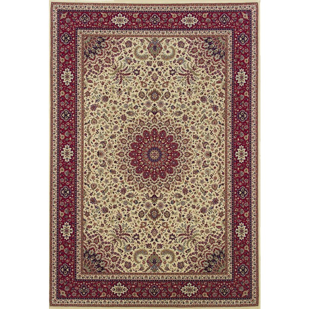 Oriental Weavers Ariana 095J3 8' Square  Square - Ivory/ Red-Polypropylene