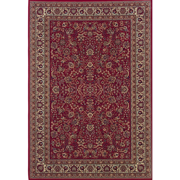Oriental Weavers Ariana 113R3 8' Square  Square - Red/ Ivory-Polypropylene