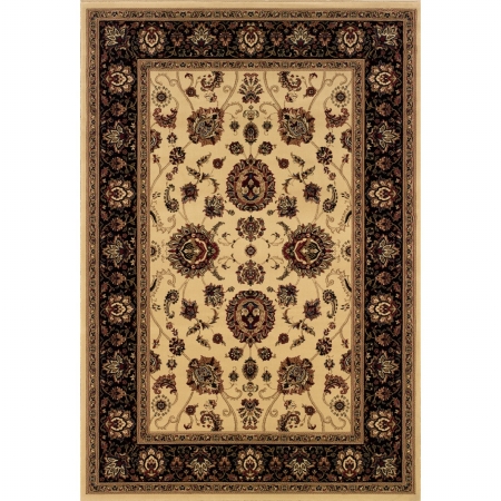 Picture of Oriental Weavers Ariana 130/7 8&apos; Square  Square - Ivory/ Black-Polypropylene