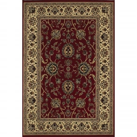 Oriental Weavers Ariana 130/8 8' Round Round - Red/ Ivory-Polypropylene