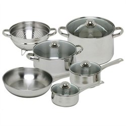 Picture of Magefesa USA 01BXVESTA10 VESTA STAINLESS STEEL 10 PCS. C.S.