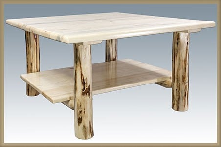 Picture of Montana Woodworks MWCOCT Cocktail Table with Shelf-Montana Collection-Ready to Finish